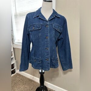 Denim Blue Women's Jacket real comfort by‎ Chadwick size 18 T
